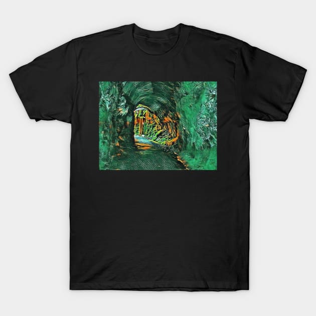 Emerald Cave T-Shirt by MartinAlexanderBrown